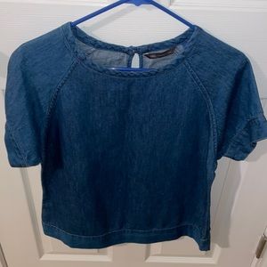 Denim top!